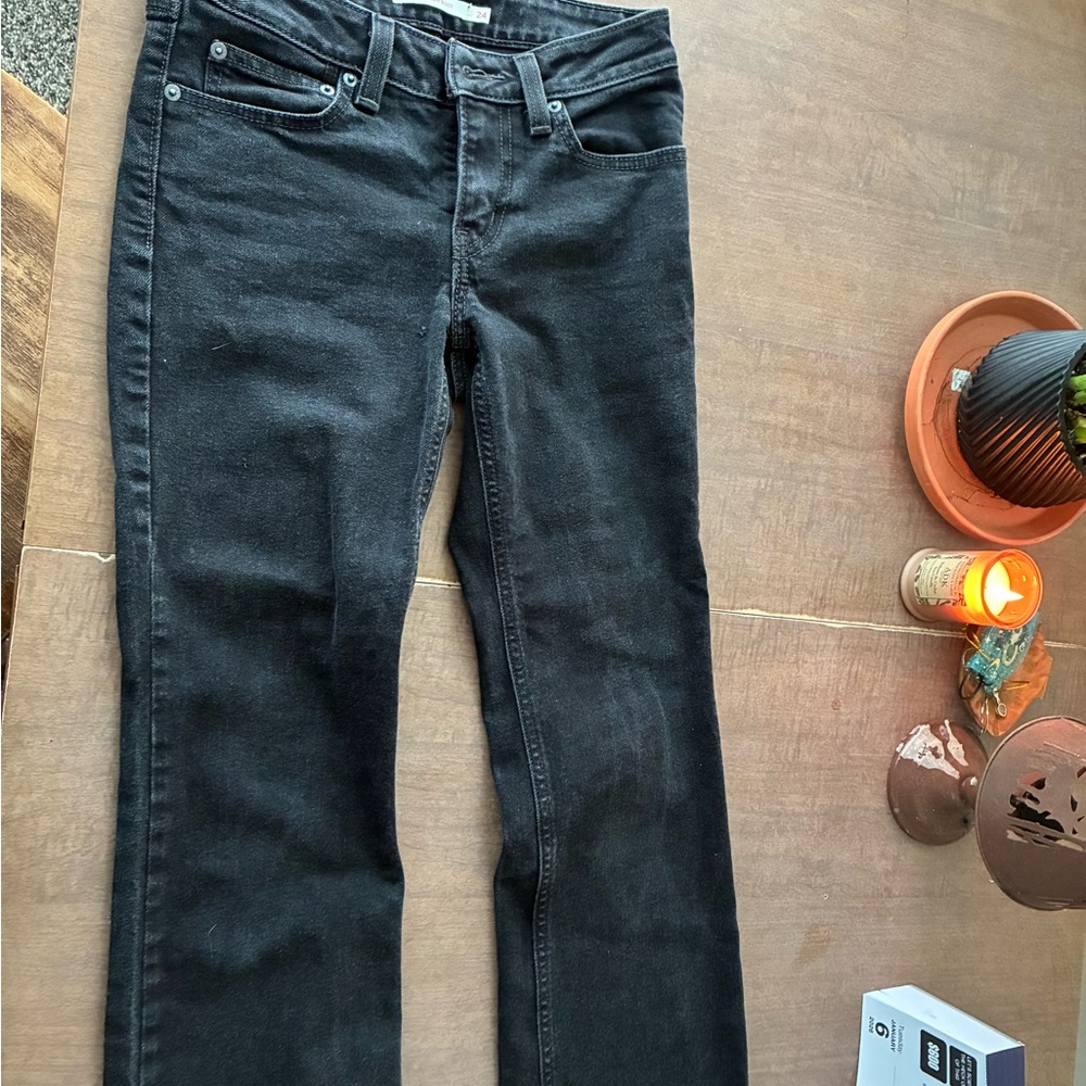 Levi's Women's Black Boot Cut Jeans